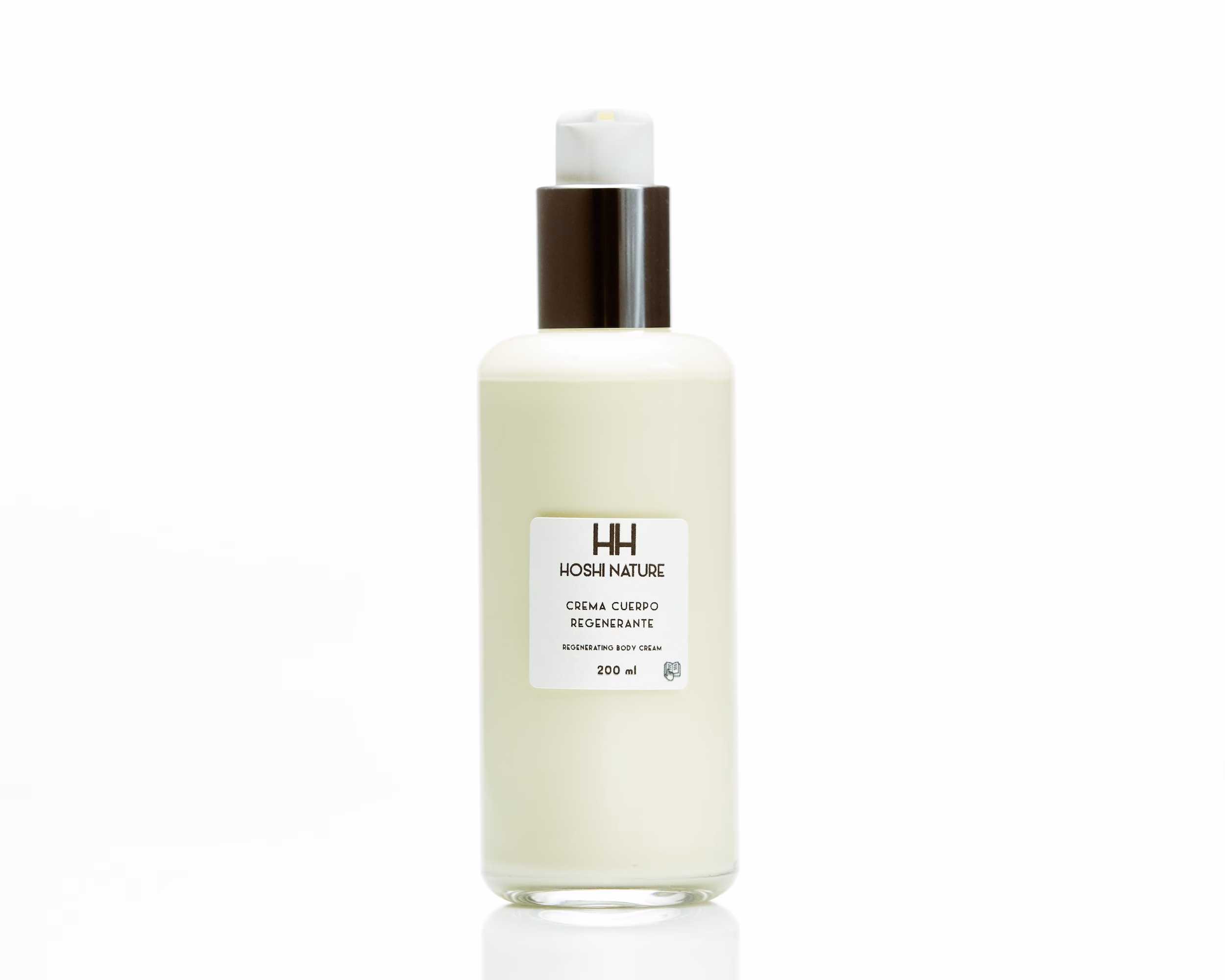 bote de crema de cuerpo regenerante Hoshi Nature