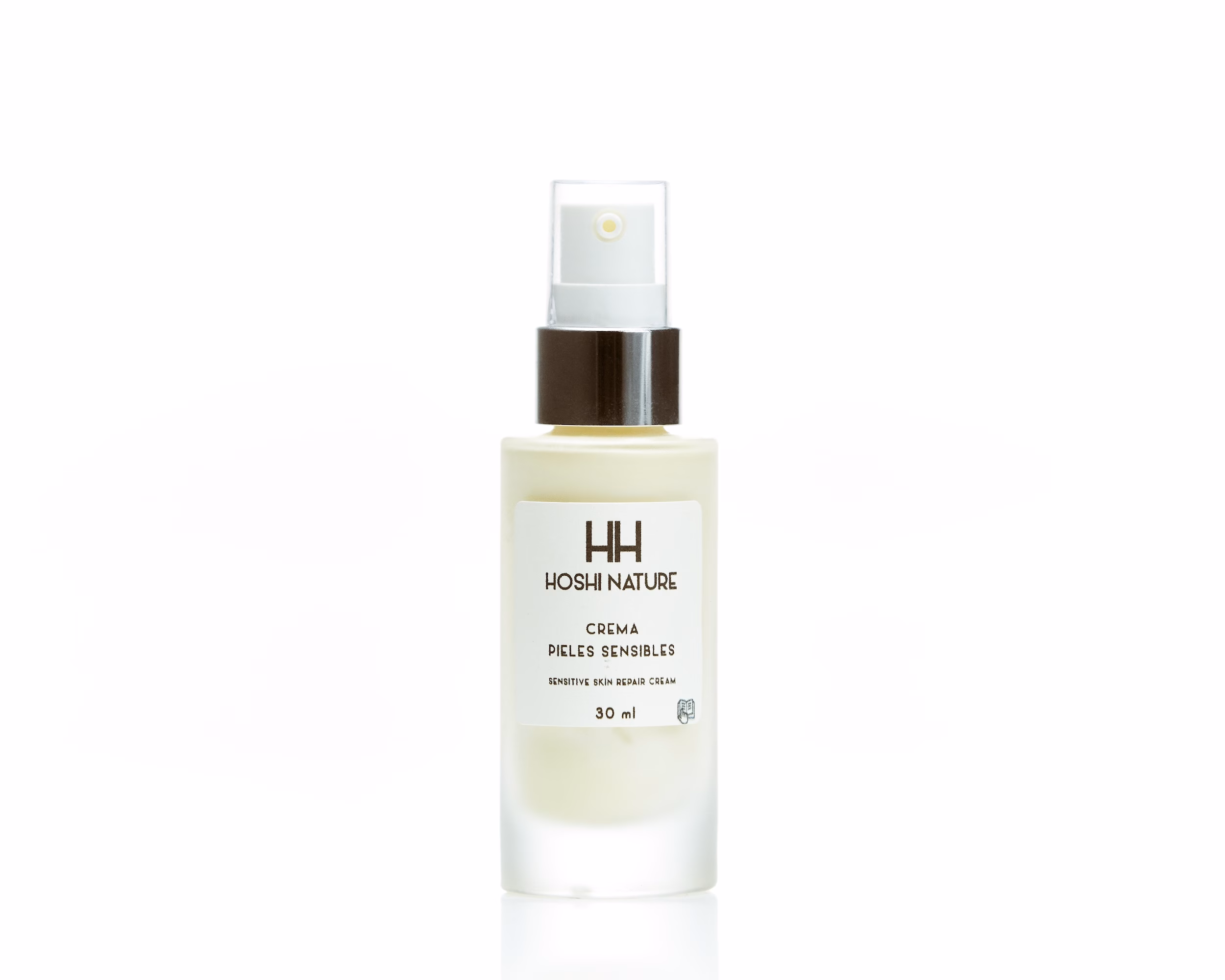 bote de crema para pieles sensibles de Hoshi Nature